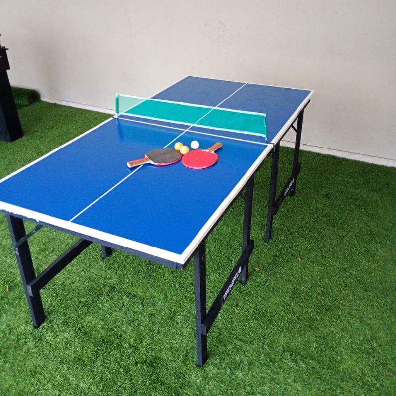 Mesa de ping pong e pebolim para locação